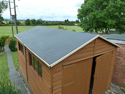 Rubber Roofing for Sheds | Rubber Roofing Centre